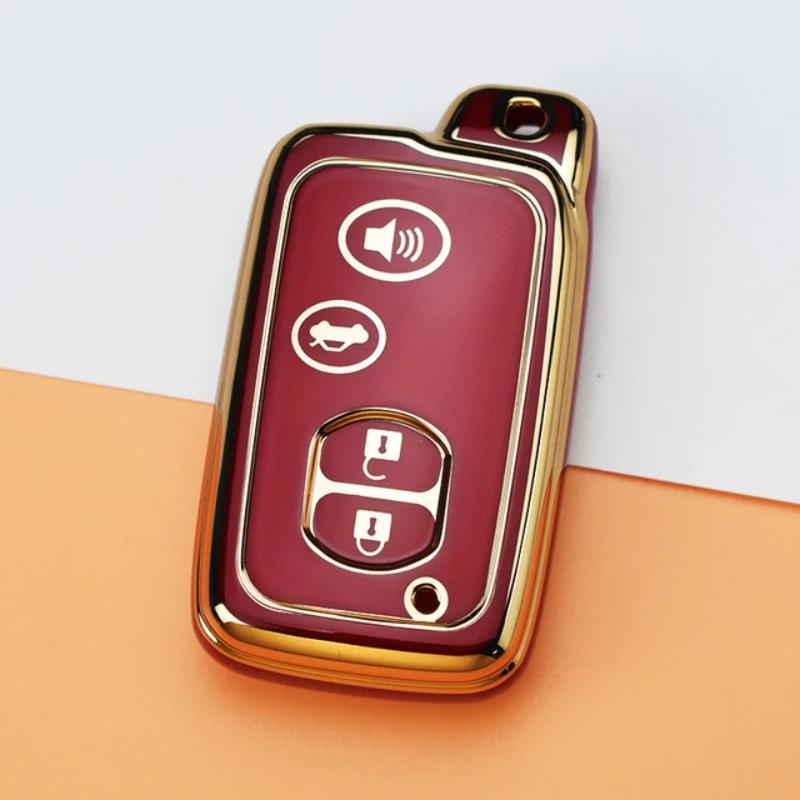 Tpu Key Case Cover For Toyota Camry Prius Land Cruiser Prado 150 Crown For Subaru Foreste Xv Car Holder