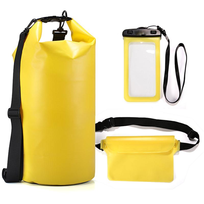 Yuanfeng 13 Years Factory Drybag Waterproof 500d Pvc Water Proof Backpack Rolling Waterproof Bag Camping Kit жёлтый