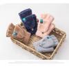 New Half-finger Covered Plush Gloves, Autumn and Winter Flip Knitted Warm Thickened Bag Cover, Leaking Finger Imitation Mink