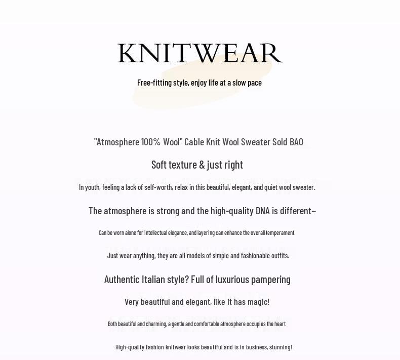 Women's Pure Wool Hollow-Out Sweater - Autumn/Winter Short Style, Round Neck, Stylish Knit Design, Textured Base Layer 100