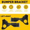 1 Pair Front Bumper Brackets Support Holder For Toyota 2003-2008 Corolla LH+RH V