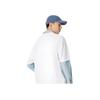 Li-Ning SS22 Sports Trend Series Seasonal Element Print Loose Round Neck T-Shirt Unisex Tops White AHSS327-1