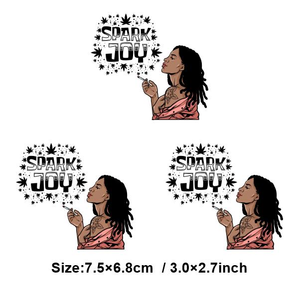 

Цитаты о дыме марихуаны Нашивки-термотрансферы для одежды DIY Американская красавица Термотрансфер Термические наклейки для одежды Принт