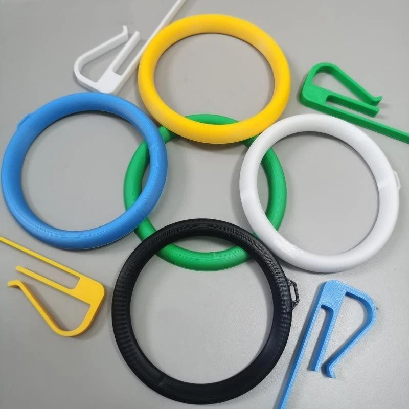 1 Set 3D-gedruckter schwimmender Aquarium-Kreisfutterring Wasserstandsadaptiv Anti-Streu Futter Fischbehälter Zubehör