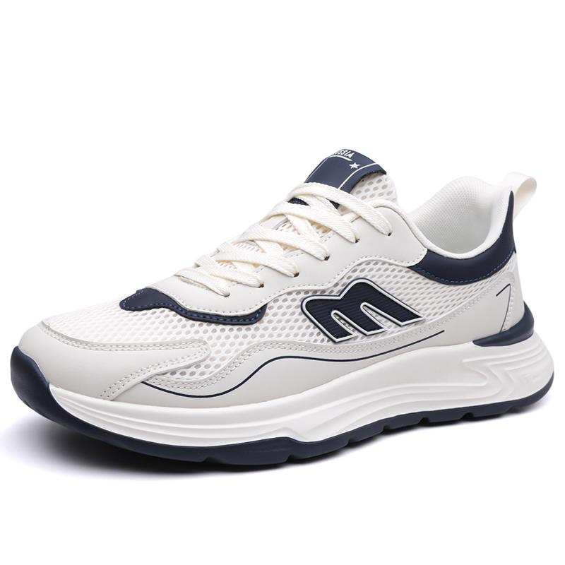 

Spring Autumn New Breathable Daily Mens Sports Shoes Lightweight Comfortable Classic Running Shoes Relaxing Park Walking Shoes 38