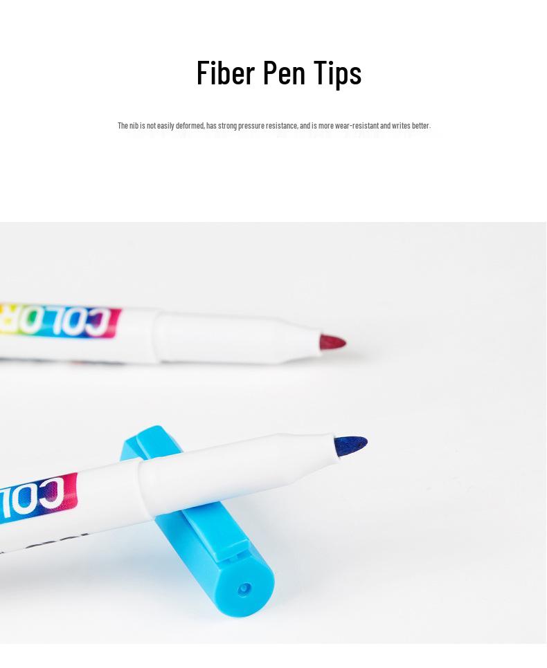 Lotu Erasable Colored Whiteboard Markers: 12/24 Fine Tip Floating Drawing Pens for Kids