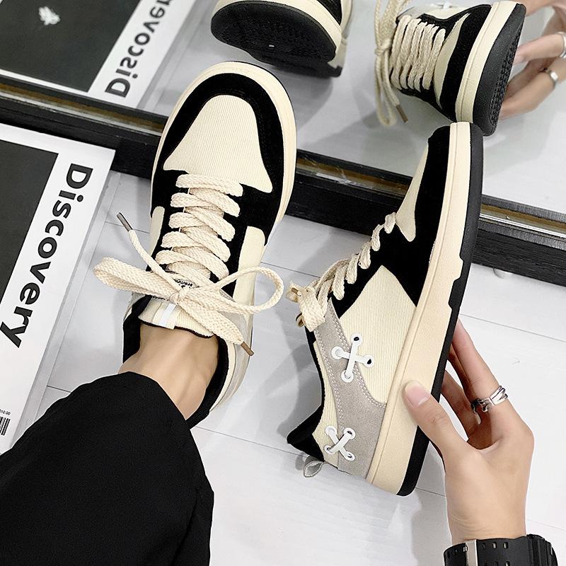 Мода 2024 Мужские кроссовки на шнуровке Легкая обувь на плоской подошве Уличная — фото 5