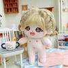 20cm Kawaii Plush Cotton Doll Idol Stuffed Super Star Figure Dolls No Attribute Curly Hair Crying Doll Can Change Clothes Gift