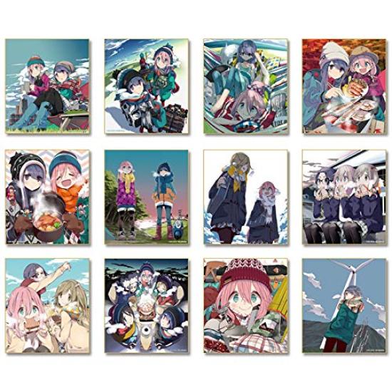 

Trading Mini Shikishi Original Version Yurucamp (BOX)
