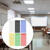 Classroom Calendar Pocket Chart Blank Monthly Calendar Index Card Holder Space Saving Versatile Wall Organizer for Teacher