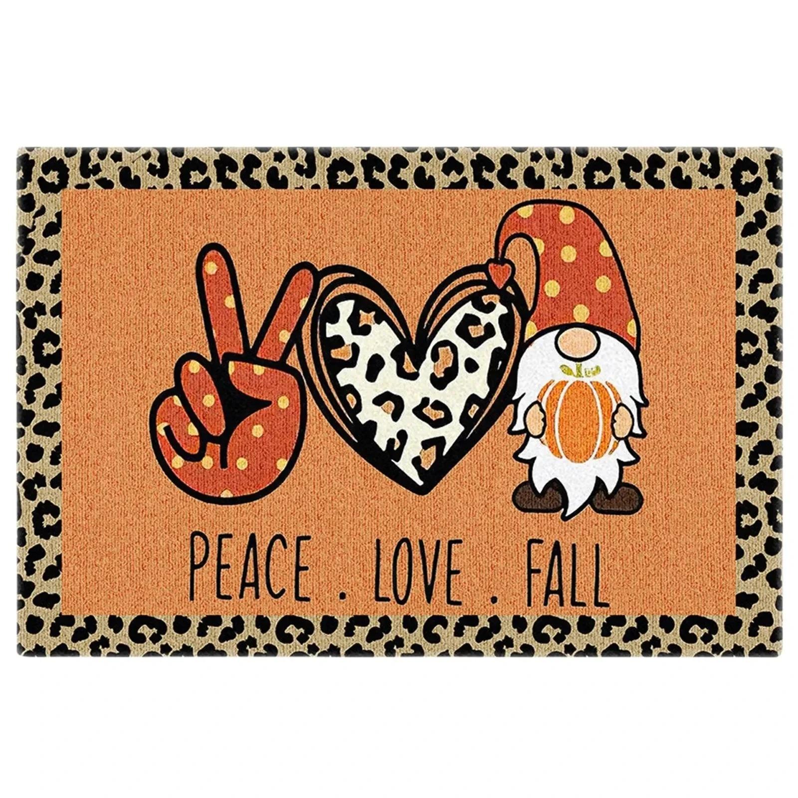 

Witch Pumpkin Printed Floor Door Mat Non Slip Super Absorbent Kitchen Rugs Halloween Home Decor Entrance Carpet Drying Footpad 40x60cm