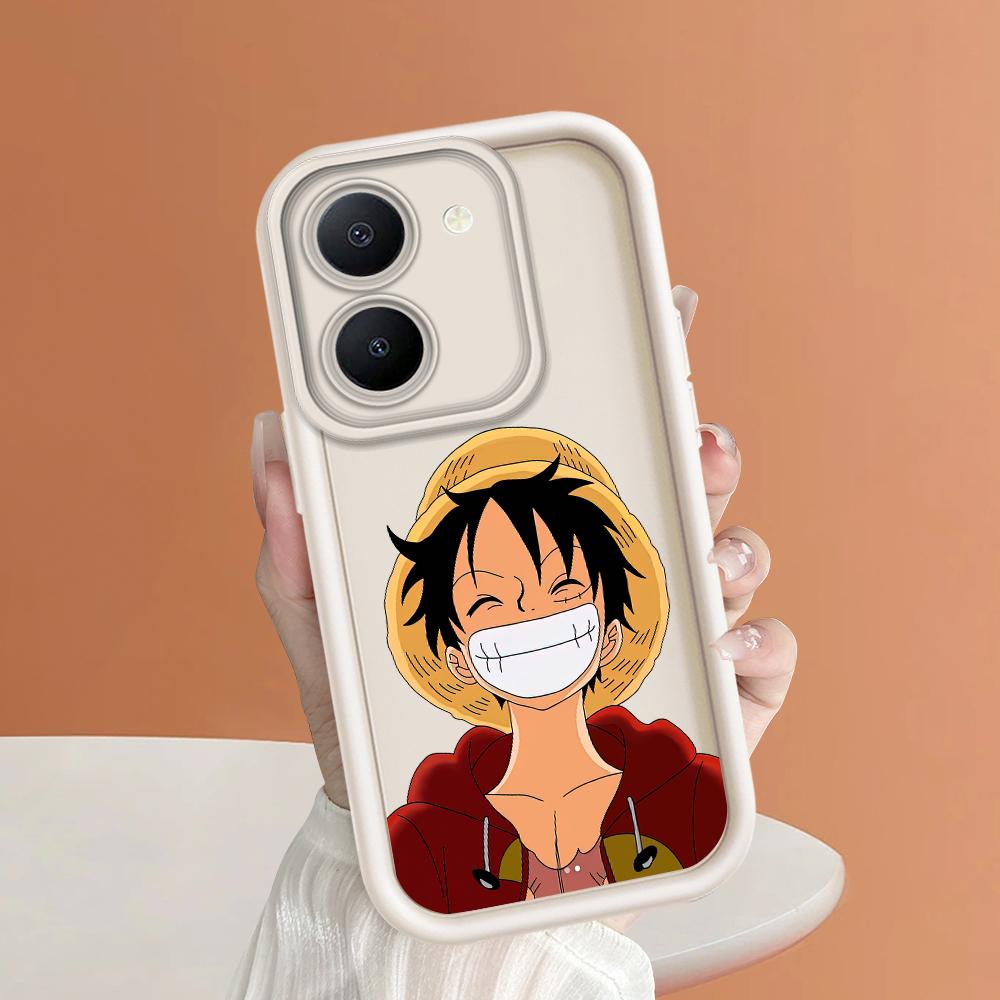 Soft Silicone Square Ladders Cartoon Pattern Full Cover Camera Protection Shockproof Case for iPhone Infinix Tecno Vivo