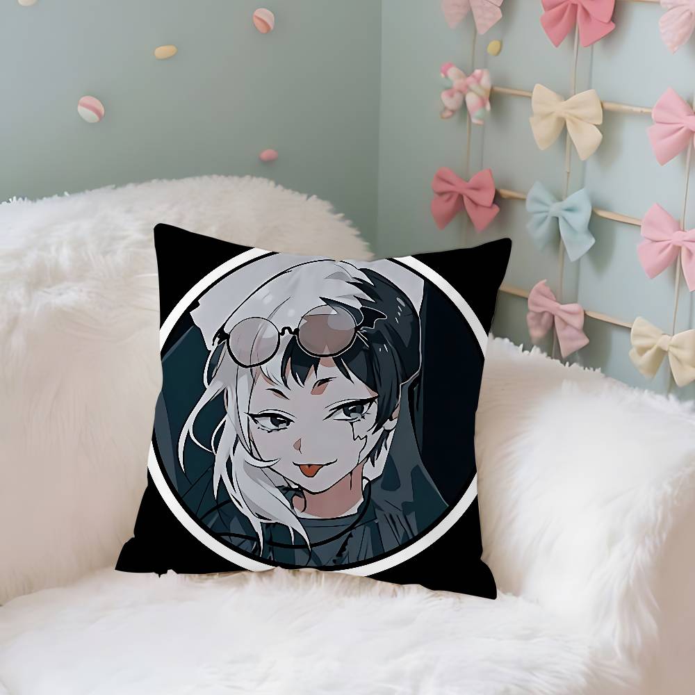 Dr. Stone Case Plush Fabric Soft Pillowcase Double Sided Print Cushion Cover Household Gifts