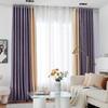 Baby Fleece French Cream High Blackout Curtain Cloth, Bedroom Children'S Room Sun Protection And Heat Insulation Curtain Finished Product