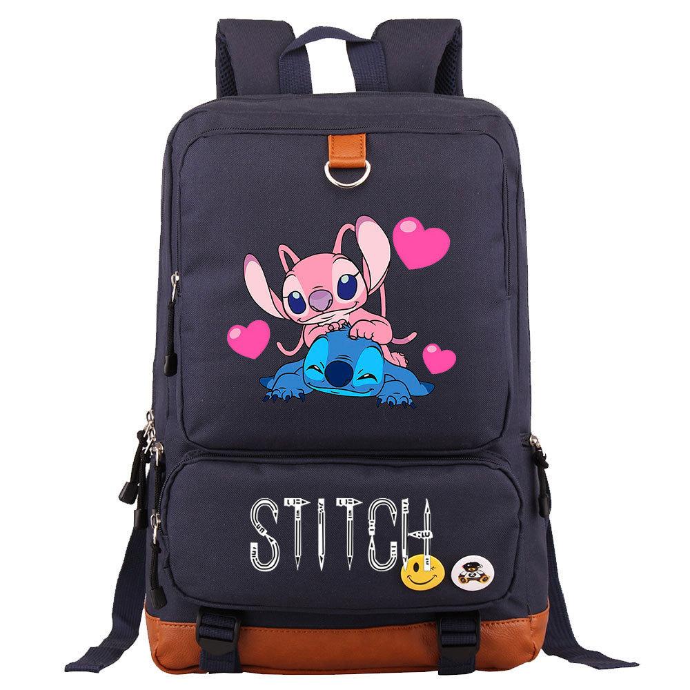Anime Printed Teen Student School Bag Travel Bag Men'S And Women'S Shoulder Printed Backpack