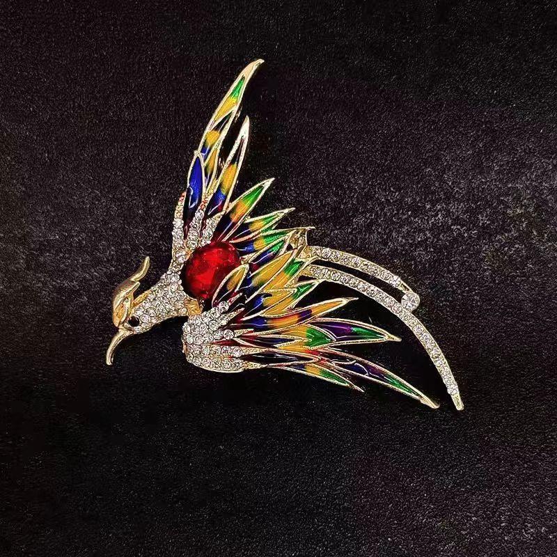 

Брошь Lark High Sense Niche Универсальная булавка для корсажа Женская модная одежда Кардиган Ретро-булавка