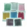 Eyelash Extension Cleaning Flocked Cotton Swabs - Crystal Stick, Small Head Makeup Remover