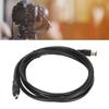Plug and Play IEEE 1394 Cable 6 Pin To 4 Pin for iLink Cable Firewire DV Cable for Camcorders