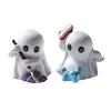 1/2 ks Halloweenská figurka ducha Mini kreslená soška ducha PVC socha Miniaturní ozdoba ducha Domácí kancelář Stolní dekorace
