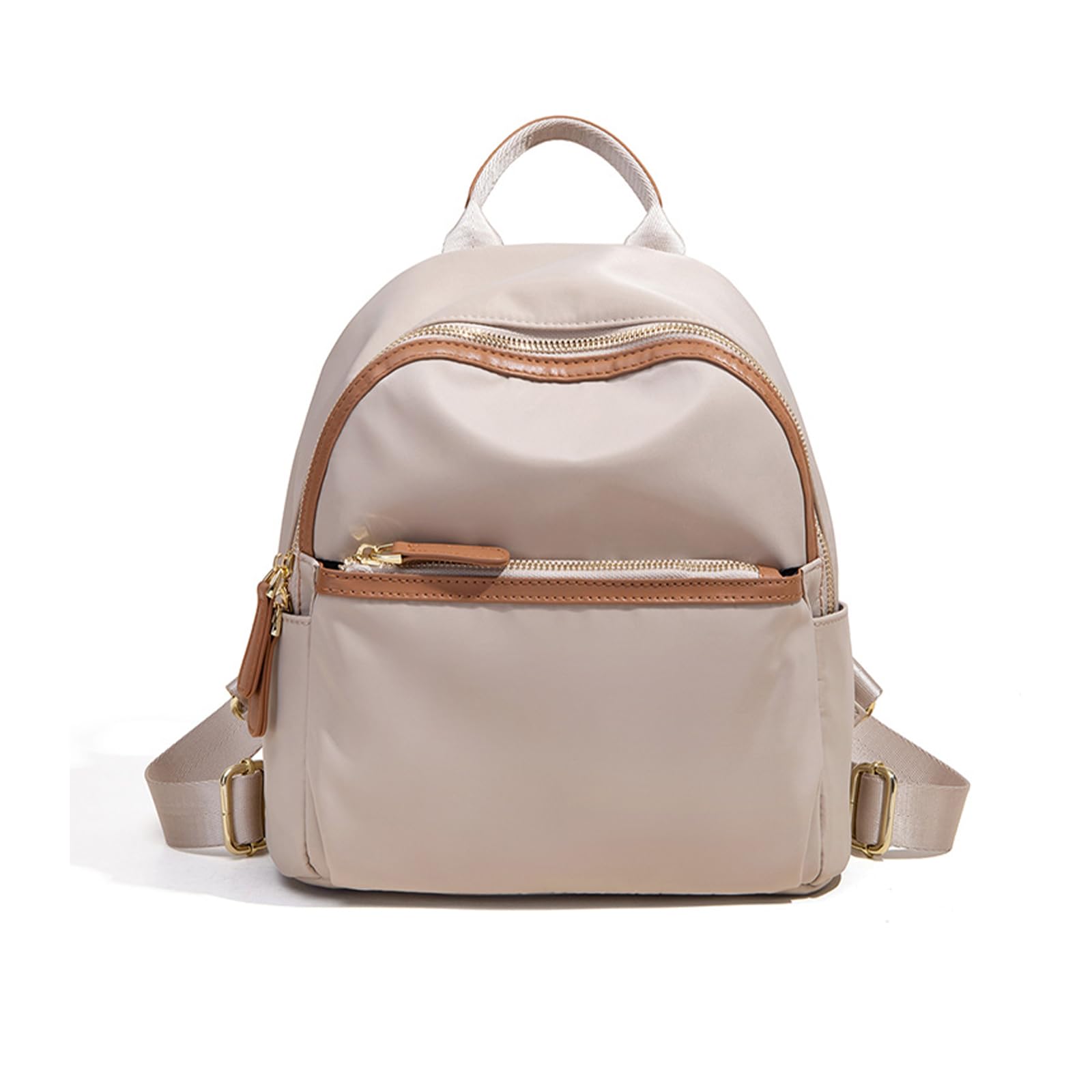 

Backpack for Large Mini For Oxford PU Brown [SUNLUTO] Women, Cute, Capacity, Bag, Small, Lightweight, Casual, Backpack, Stylish, Simple, Multi-Pocket,