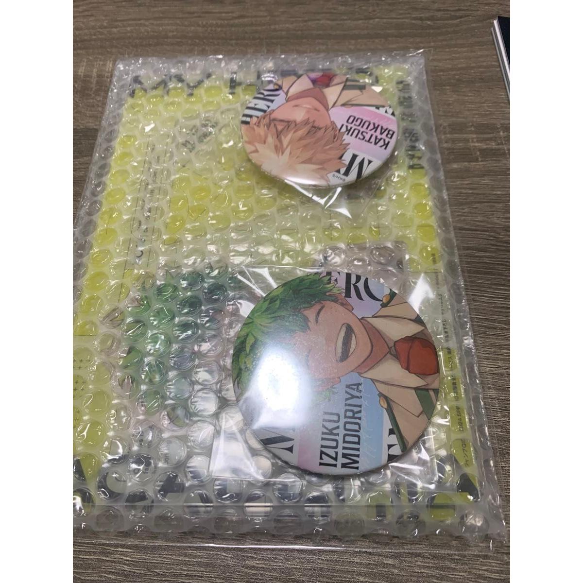 Used My Hero Academia Can Badge Izuku Midoriya Katsuki Bakugou Set of 2 Jump GIGA