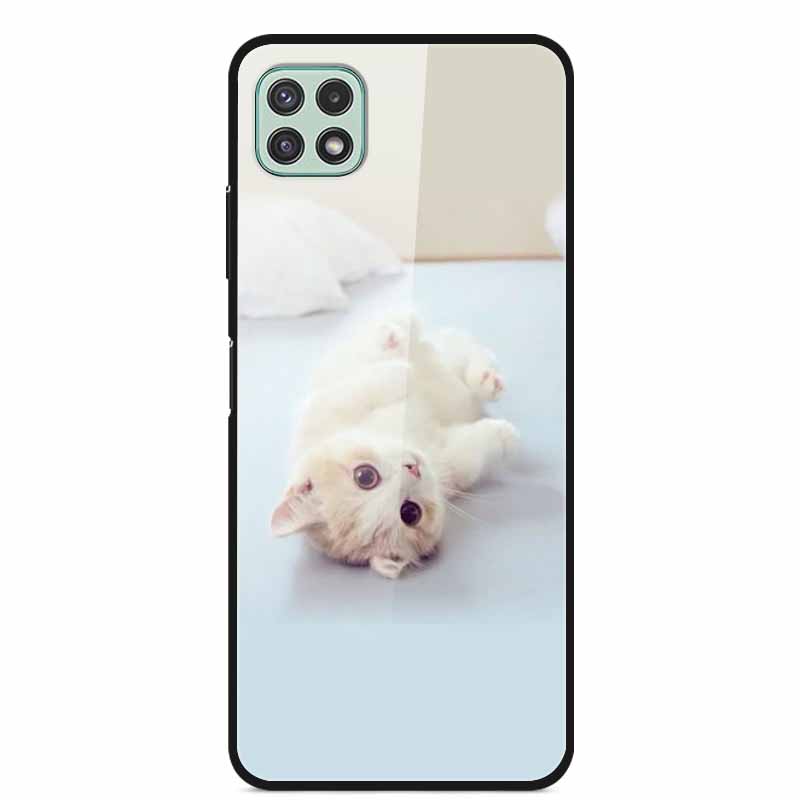 For Samsung Galaxy Wide5 Case Tempered Glass Hard PC Phone Back Cover for Galaxy Wide 5 Bumpers Cases Shell Coque 6.6'' SM-E426S