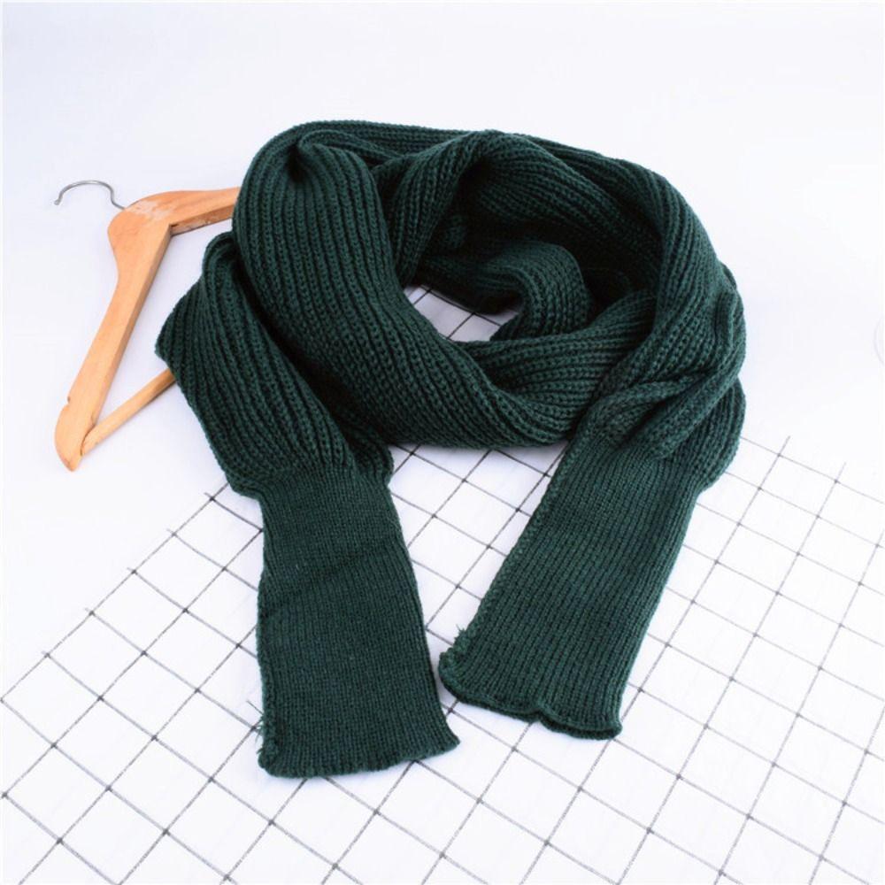 European Style Wrap Scarf Cross Crochet Sweaters Elastic Knitted Shawl Women  Autumn
