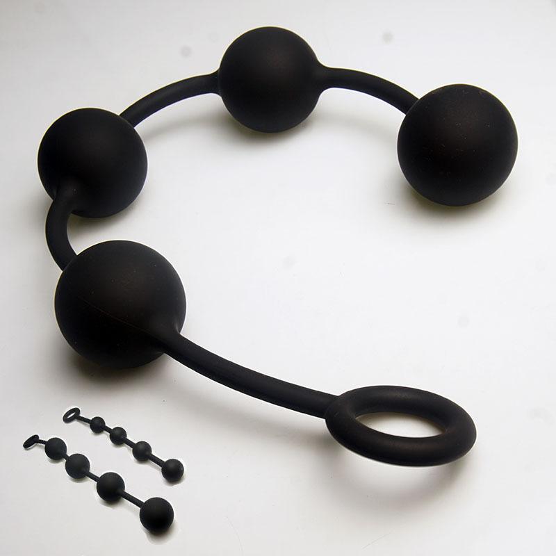 Silicone Annals Anal Beads Balls Training Dilator,Prostate Ass But Butt Plug Sex Toys,Analplug Buttplug Butplug