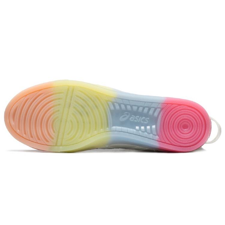 New Asics Double Clutch Milk White Retro Casual High Board Shoe 'White Pink' Women's 1202A079-101