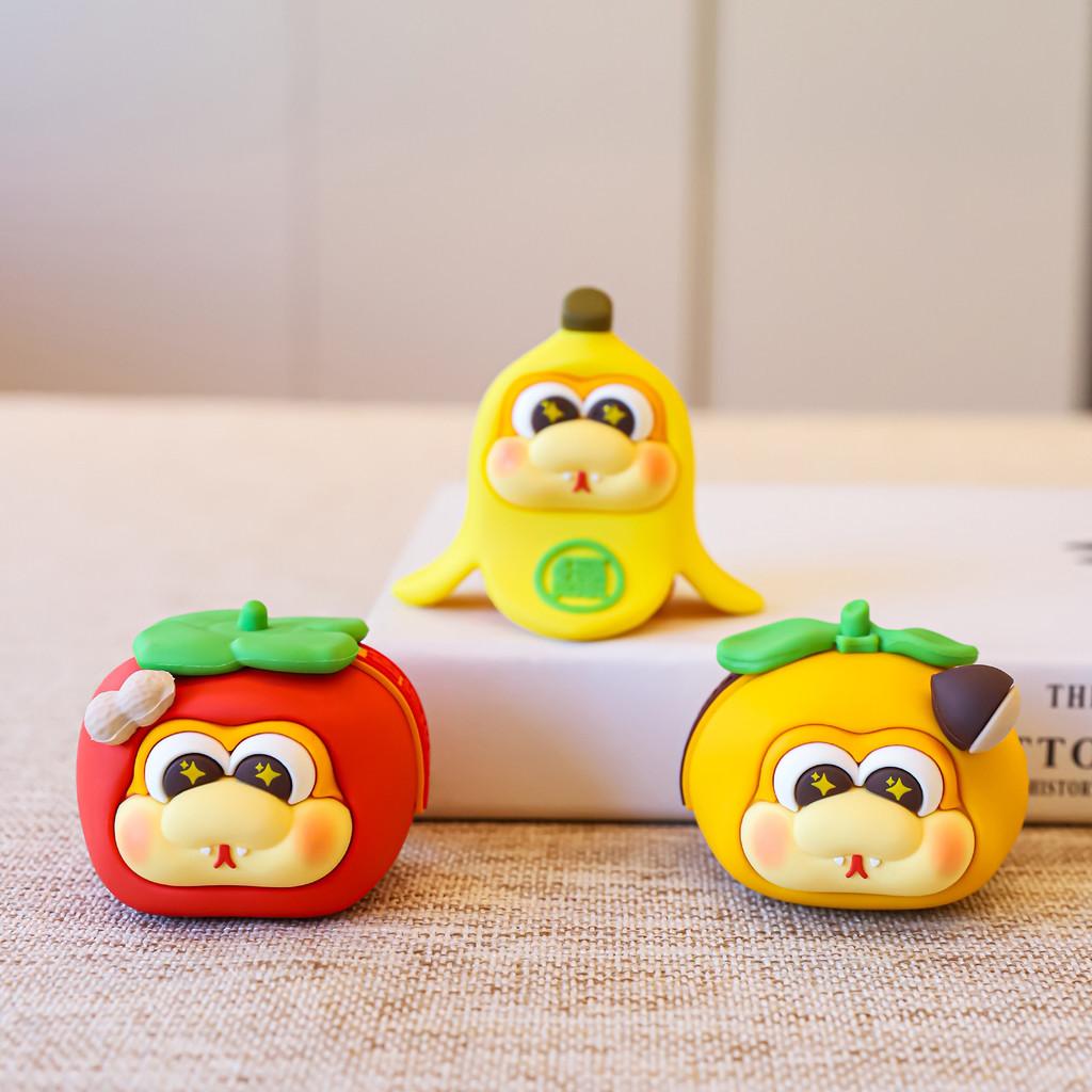 Fruits Snake Snakepo Zodiac Ornament Cutes Creatives Tabletop Toys Supplies