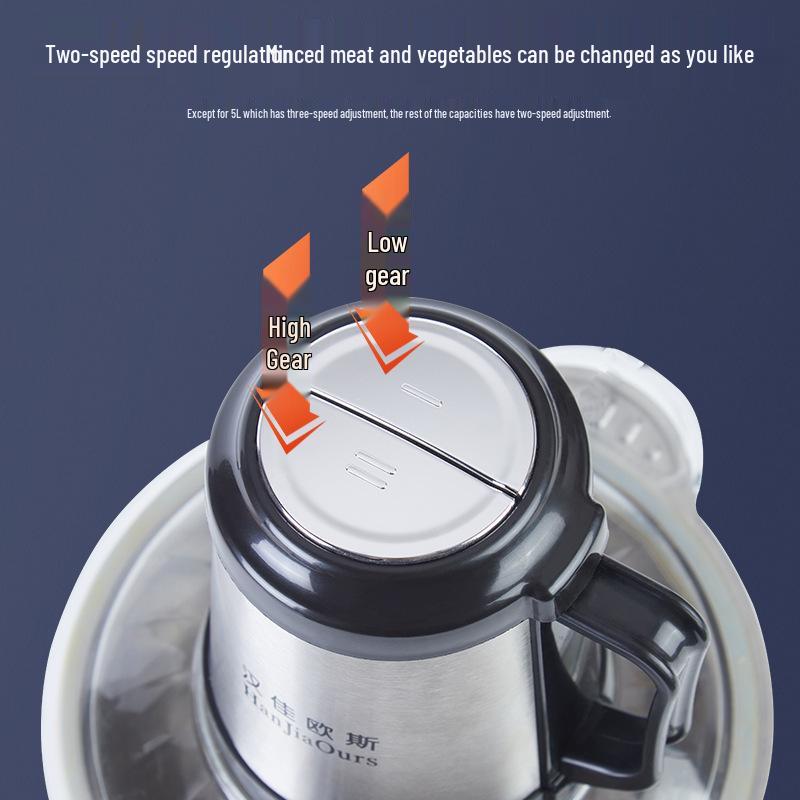 High-Power Multi-Function Meat Grinder and Food Processor