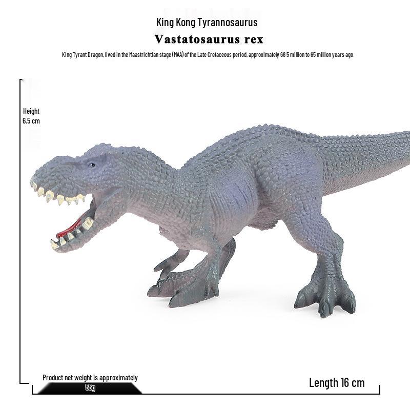 Children s Jurassic Dinosaur Toys: Solid Model Tyrannosaurus Rex, Triceratops, Spinosaurus, and Allosaurus