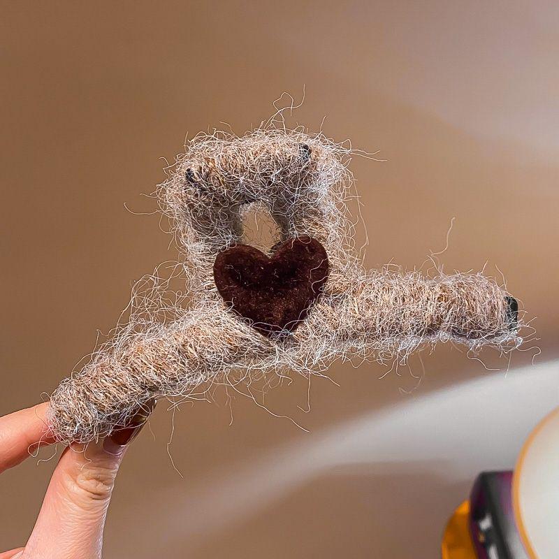

Coffee Bow Claw Clip for Women - Large 2025 Updo Shark Hair Accessory