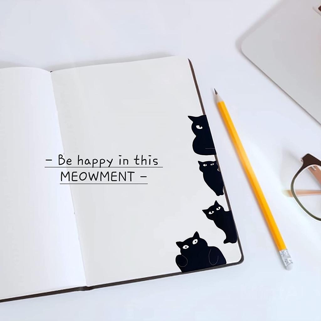 Lot De 6 Marque-Pages Magnétiques Assortis Mignons Marque-Pages En Forme De Chat Pour Les