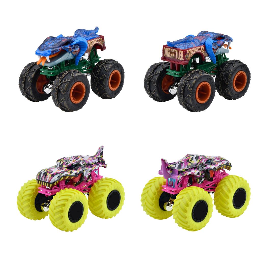 Hot Wheels Monster Truck Assortment Mini Cars Box Years Old and 164 [8 Sold] [3 Up] 984D-FYJ44