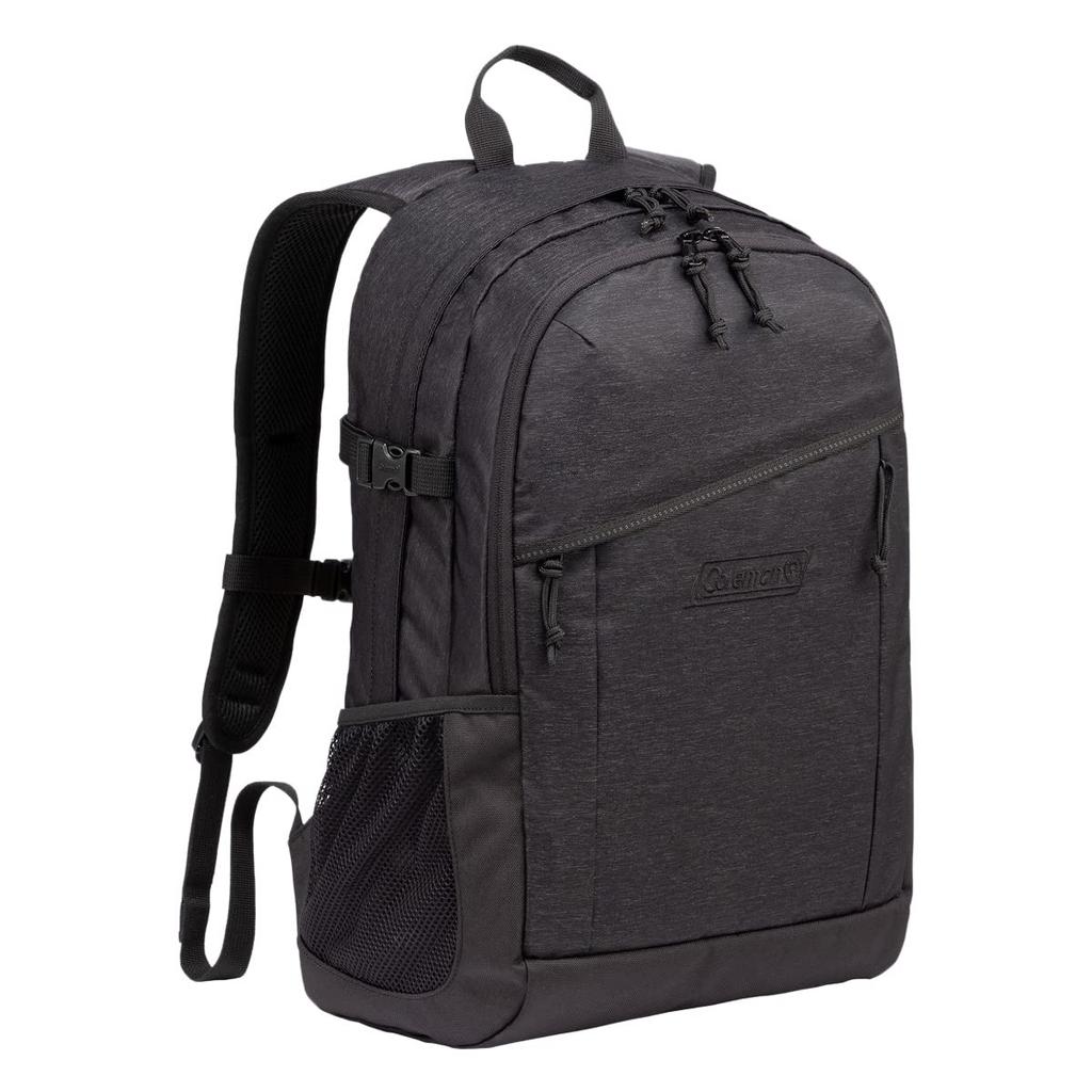COLEMAN 25L B4 Walker Daypack Backpack, Lightweight, Black Heather, for Outdoor Activities and Commuting