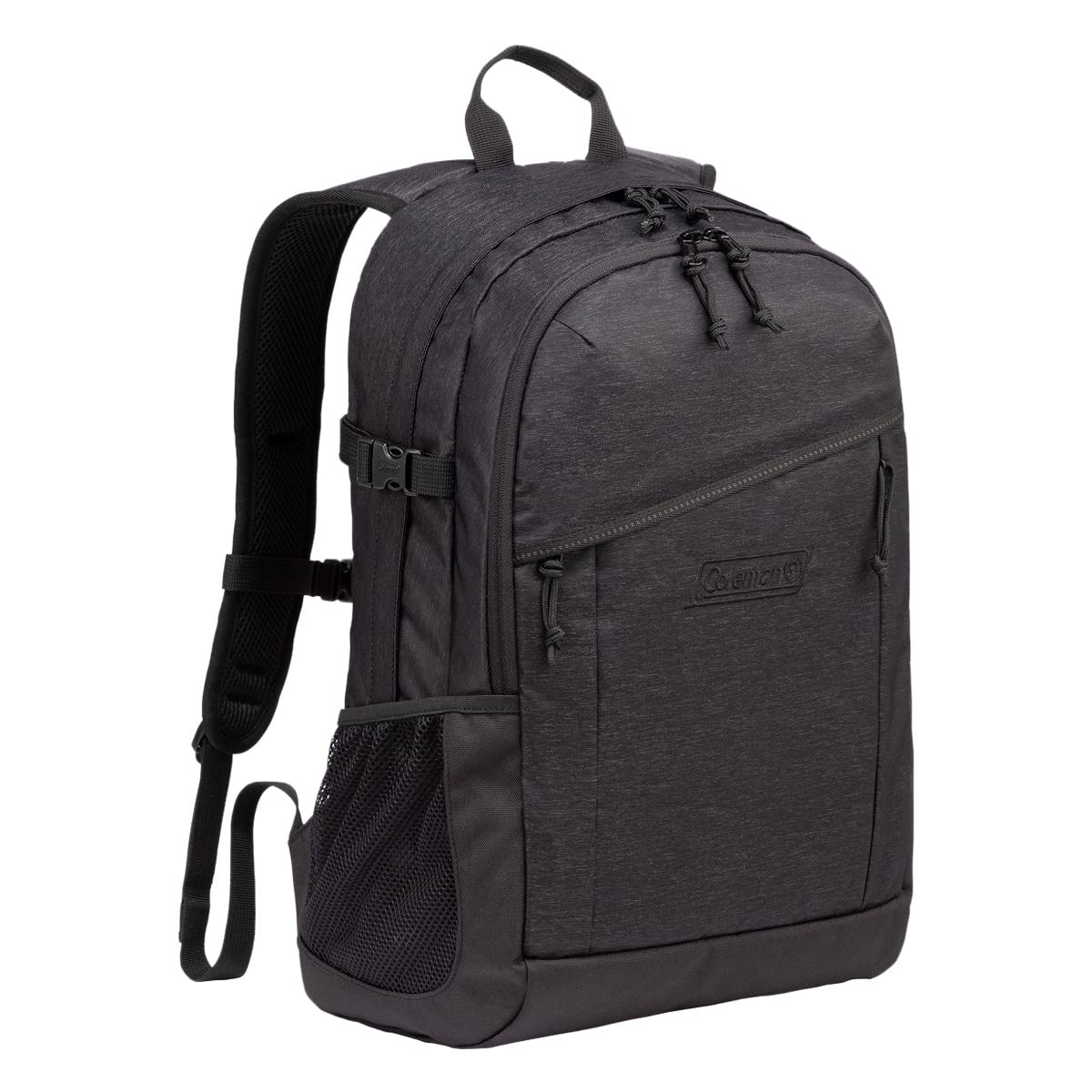 

Coleman 25L B4 Walker Daypack Backpack, Lightweight, Black Heather, for Outdoor Activities and Commuting