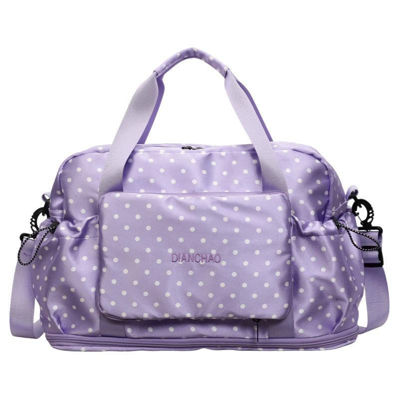 Borsa da Yoga e da Viaggio da Donna Fragola - Separazione Umido/Secco, Singola Spalla Portatile