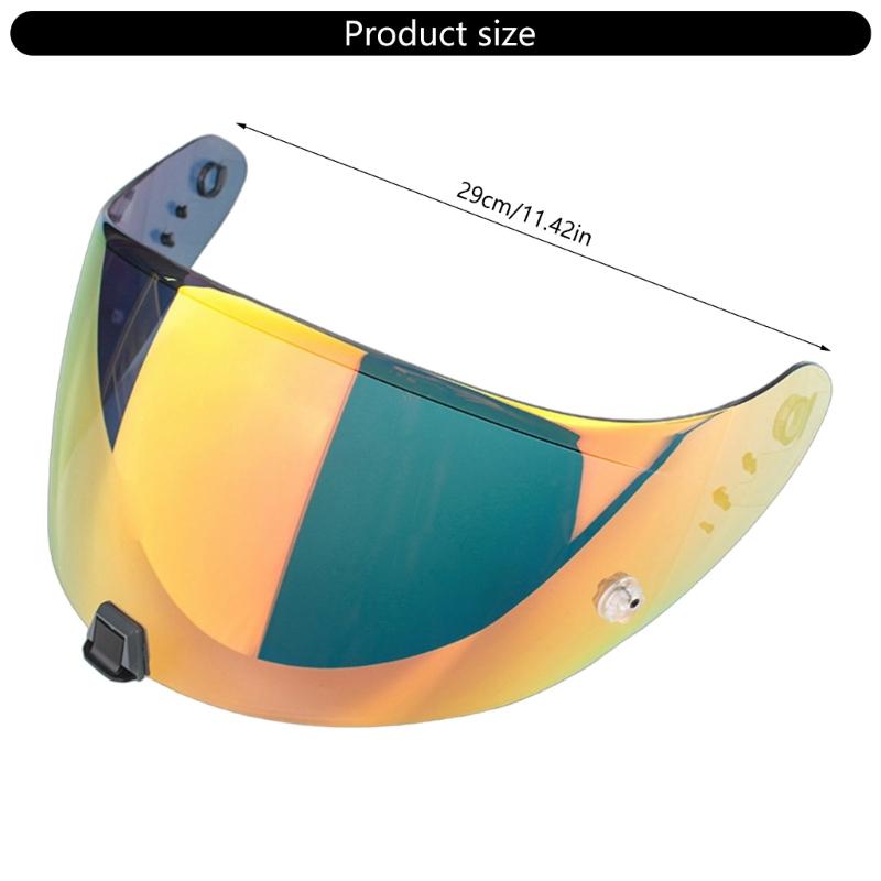 High Visibility PC Face Shield Sunshades Impactresistant for Air T520 ST1400 Motorbike Helmets Lens Daily Commute Riding