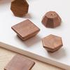 Wooden Handle Hexagon Square Round Drawer Knob Cupboard Closet Knobs Kitchen Cabinet Door Handle Furniture Decoration Wood Knobs
