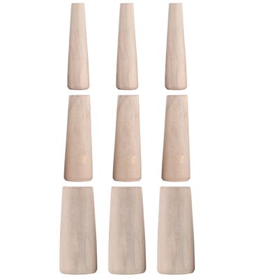9pcs Safety Wooden Plug Stops Emergency Leaks Accessory for Marine Boat Yacht Sailing Fishing