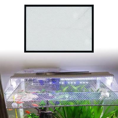 Deckelabdeckung für Aquariumdeckel, praktisches Netz, reißfest, Ersatz, 5 mm Maschenweite, Anti-Sprungnetz