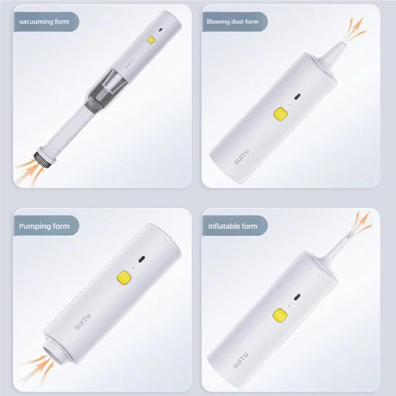 Youpin Auto Staubsauger Kabellos Tragbar Akku Abnehmbar USB Aufladung Hohe Leistung Geeignet Mit Licht Staubgebläse