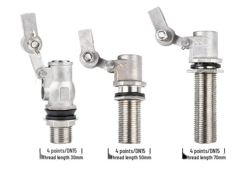4-punktowa nakrętka ze stali nierdzewnej 304 z powłoką galwaniczną, zawór pływakowy – odporna na wysoką temperaturę, wrzącą wodę, kwasy i zasady