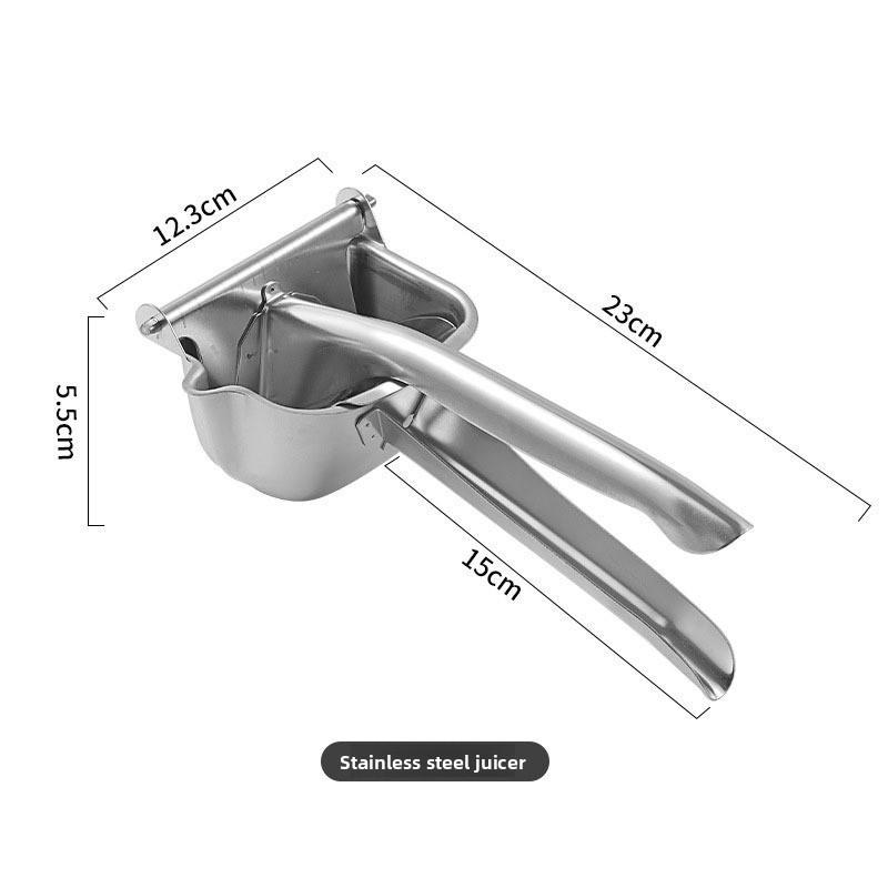 

304 Home Manual Orange Juice Squeezer Kitchen Tools Stainless Steel Juice Extractor Outdoor Portable Fruit Juicer