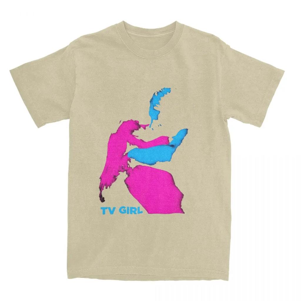 Men Women's TV Girl Who Really Cares Album Shirts Merch Leisure  T Shirt Top Tee Clothes Summer
