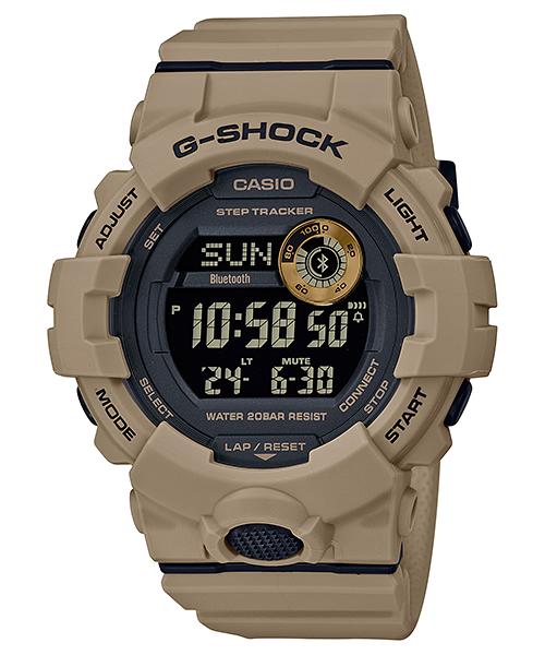 

Casio Men s Resin 200M Water Resistant Digital Shock Resistant Quartz Watch GBD-800UC-5 коричневый