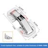 New Hardware Fast Loading Straight Arm Wardrobe Cupboard Hinge Buffer Damper Buffer Hinge Full Overlay Hinge Automatically