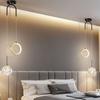 Modern LED Ljuskrona Vardagsrum Sovrum Kök Nordisk Underbar Eldfluga Lampa Hem Inomhusbelysning lyxig Dekor Hänglampa