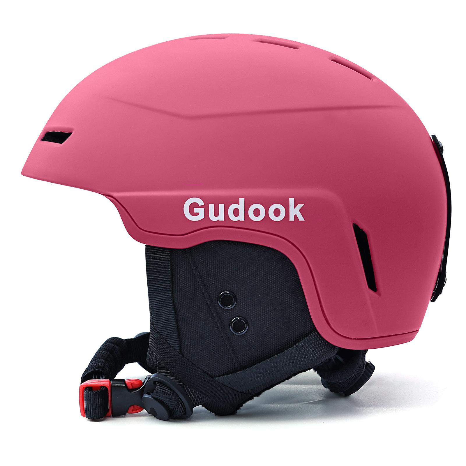 

Лыжный шлем Противоударная защита Теплая лыжная шапка Сноуборд Двойная доска Защитная шапка для улицы M